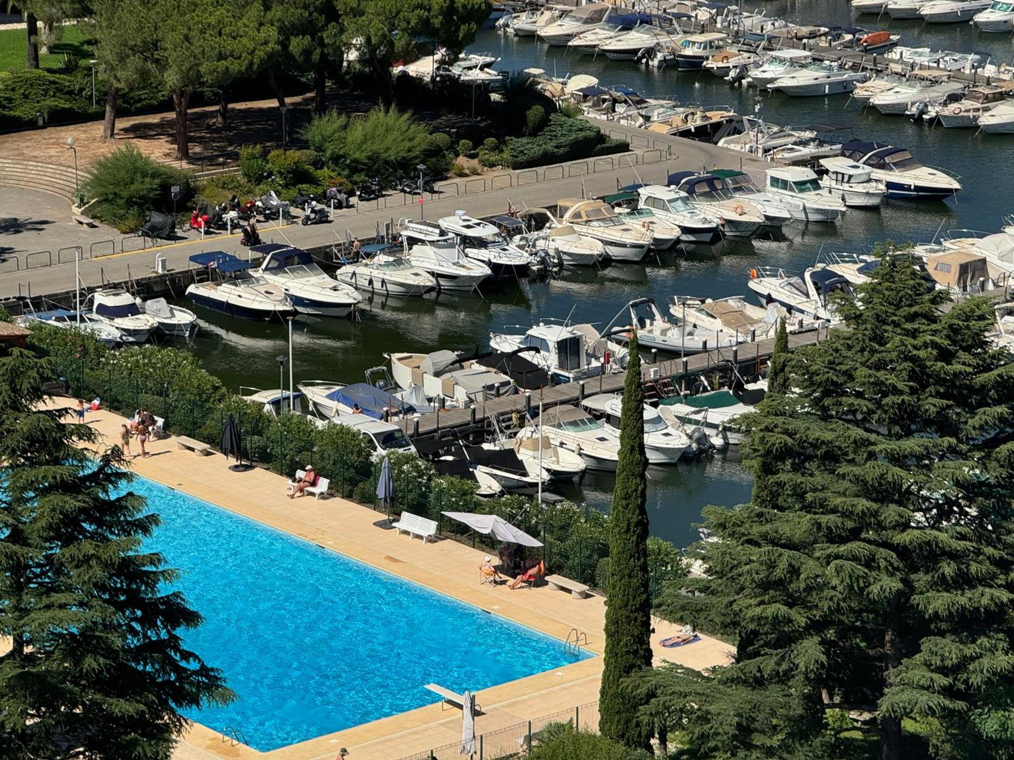My Resid Appart Cannes Vue Marina Et Vue Montagne มองเดอลิเยอลานาปูล ภายนอก รูปภาพ
